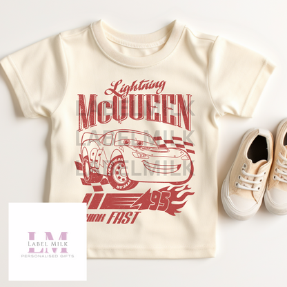 McQueen T-Shirt Kids Cars