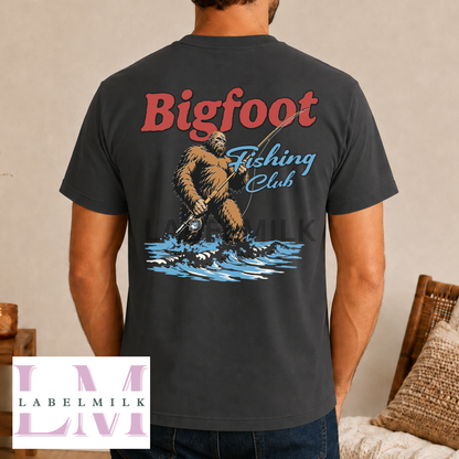 Bigfoot Fishing Club T-Shirt - Men’s Funny Fishing Top