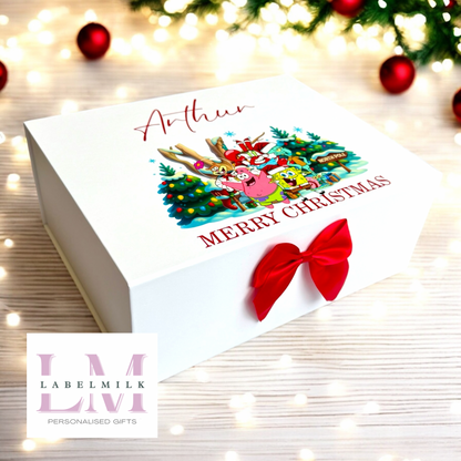 Personalised Christmas Eve Box - Santa Letter - Nice List Certificate - Christmas Medal - Paw Patrol