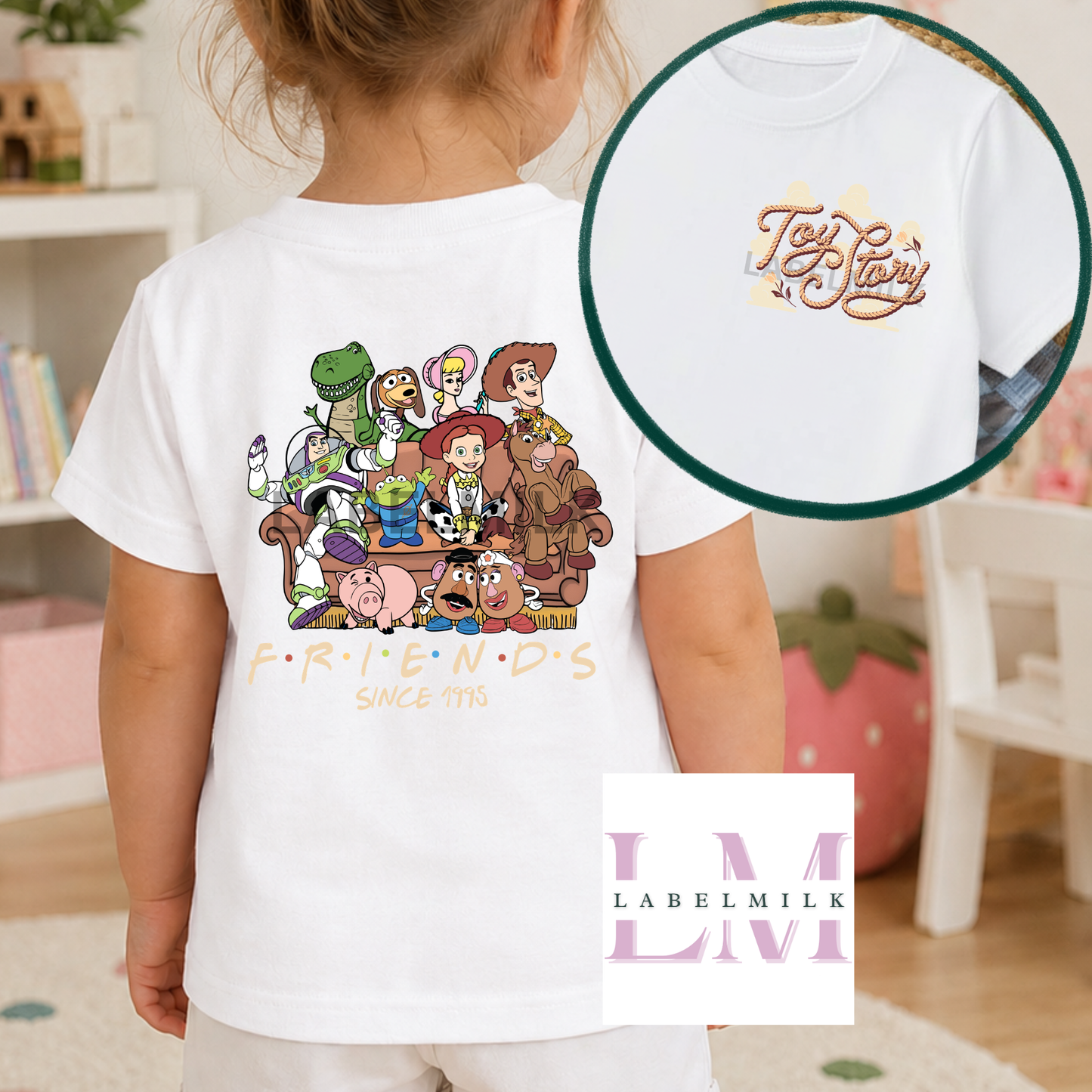 Kids Toy Story X Friends T-Shirt
