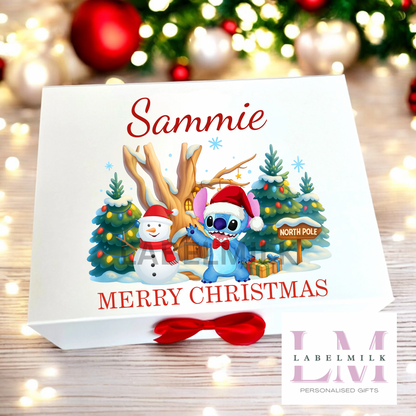 Personalised Christmas Eve Box - Santa Letter - Nice List Certificate - Christmas Medal