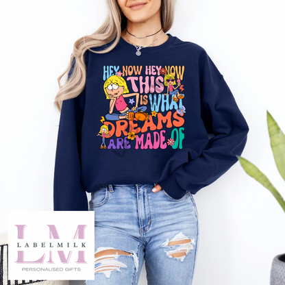 Lizzie Dreams Jumper, Lizzie McGuire Sweatshirt