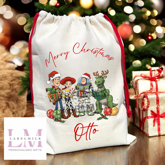 Personalised Toy Story Christmas Sack
