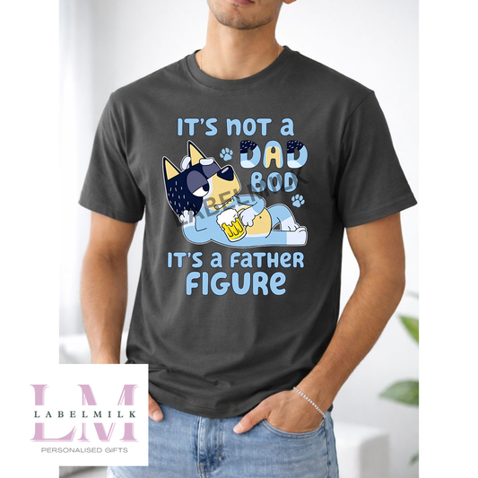 Adults Father Figure T-Shirt (Bluey)