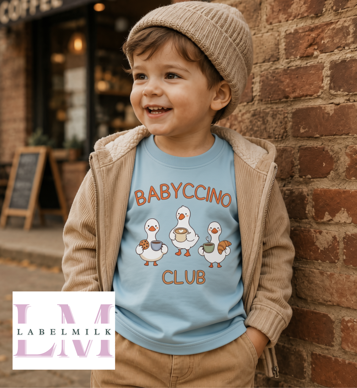 Babyccino Club - Kids T-Shirt