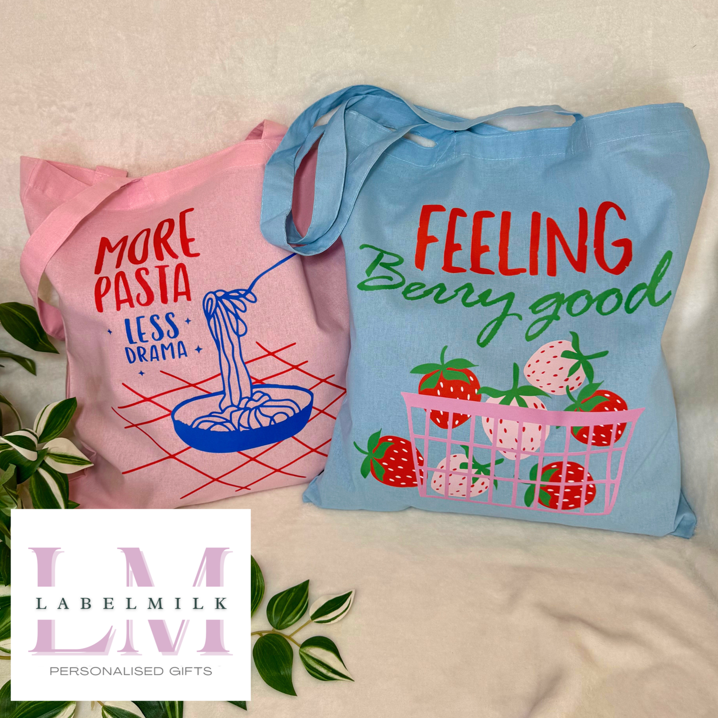 Slogan Tote Bags