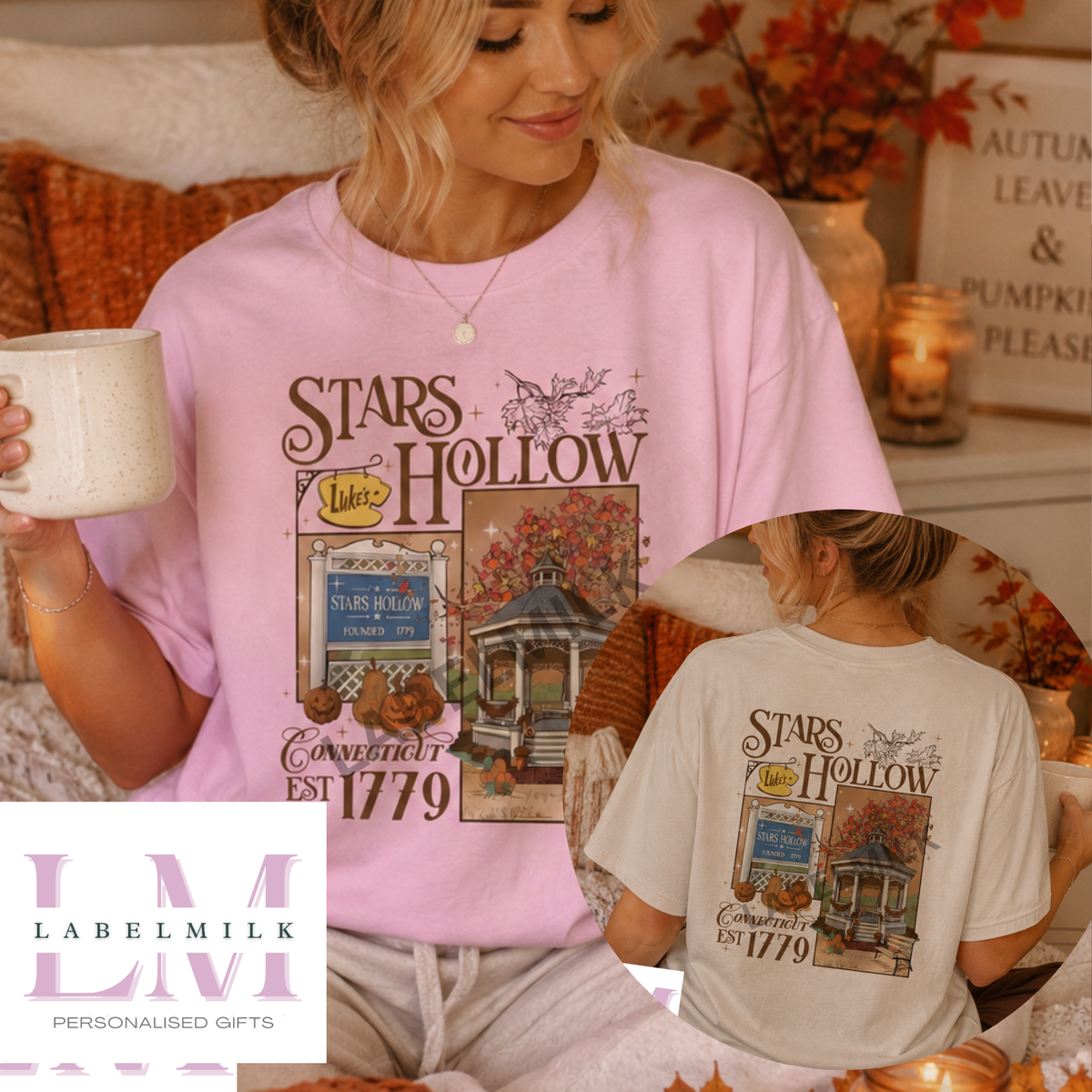 Gilmore Girls T-Shirt - Stars Hollow Adult Top