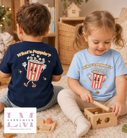 What’s Poppin’? - Funny Retro Food T-Shirt