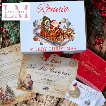 Personalised Superheroes Christmas Eve Box - ALL DESIGNS - Kids Christmas Gift
