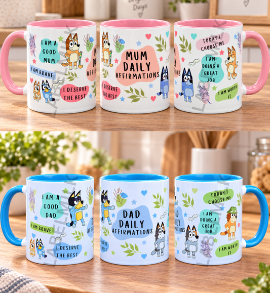 Mum & Dad Affirmation Mugs - Gifts for Parents
