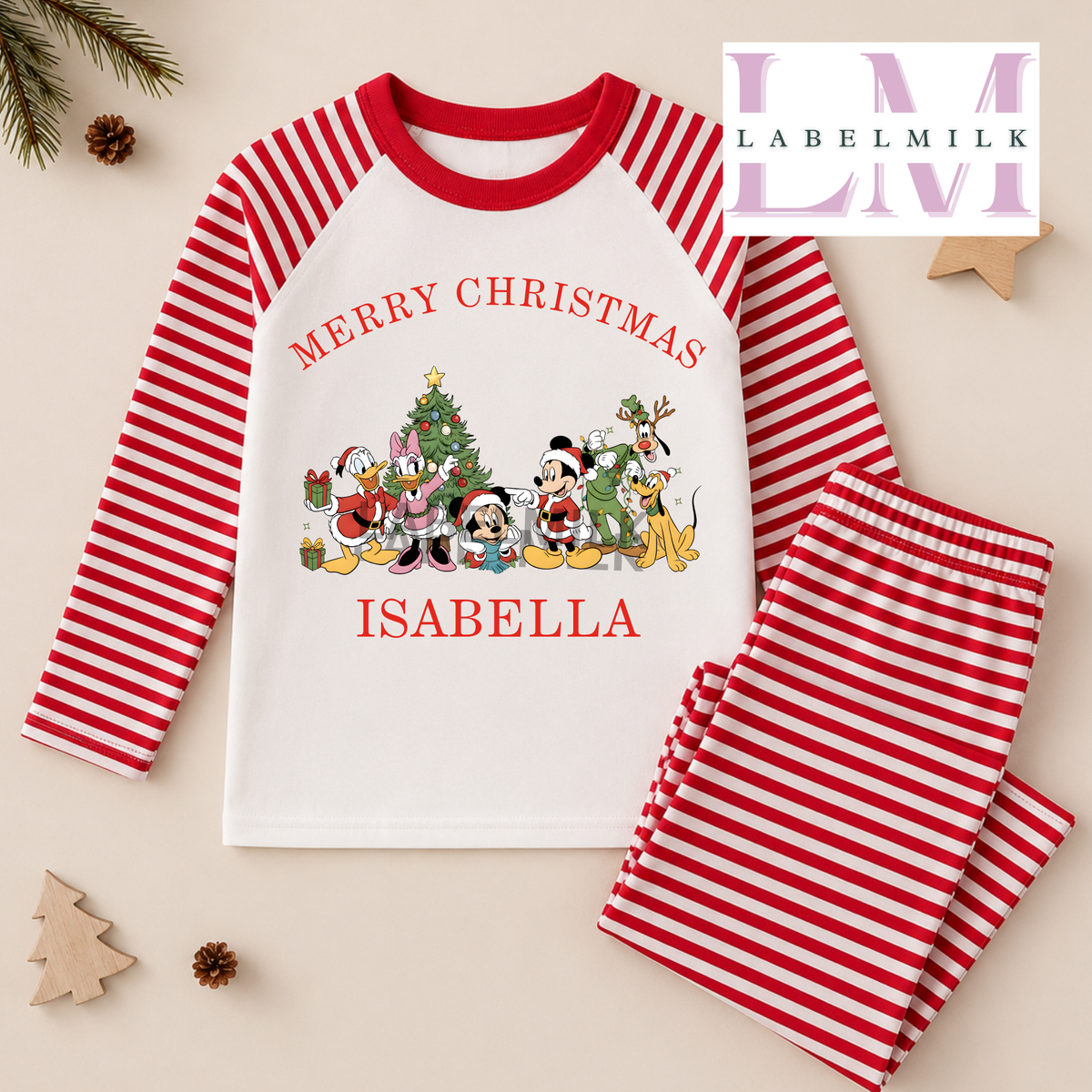 Personalised Christmas Pyjamas - Kids Christmas Pyjamas