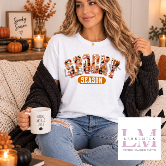 Spooky Season T-Shirt - Adults Halloween T-Shirt
