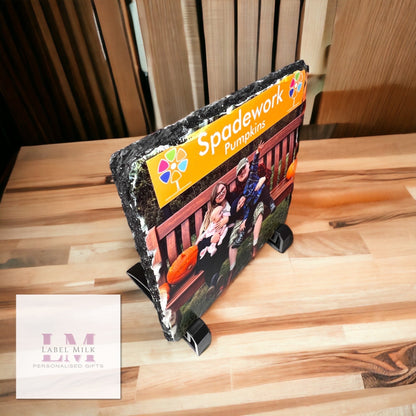Personalised Photo Slate Gift