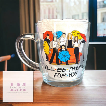 Friends TV Show Glass Mug
